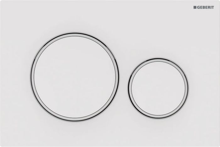 Darmowa Dostawa - Przycisk spłukujący do wc biały Geberit Sigma 115882111