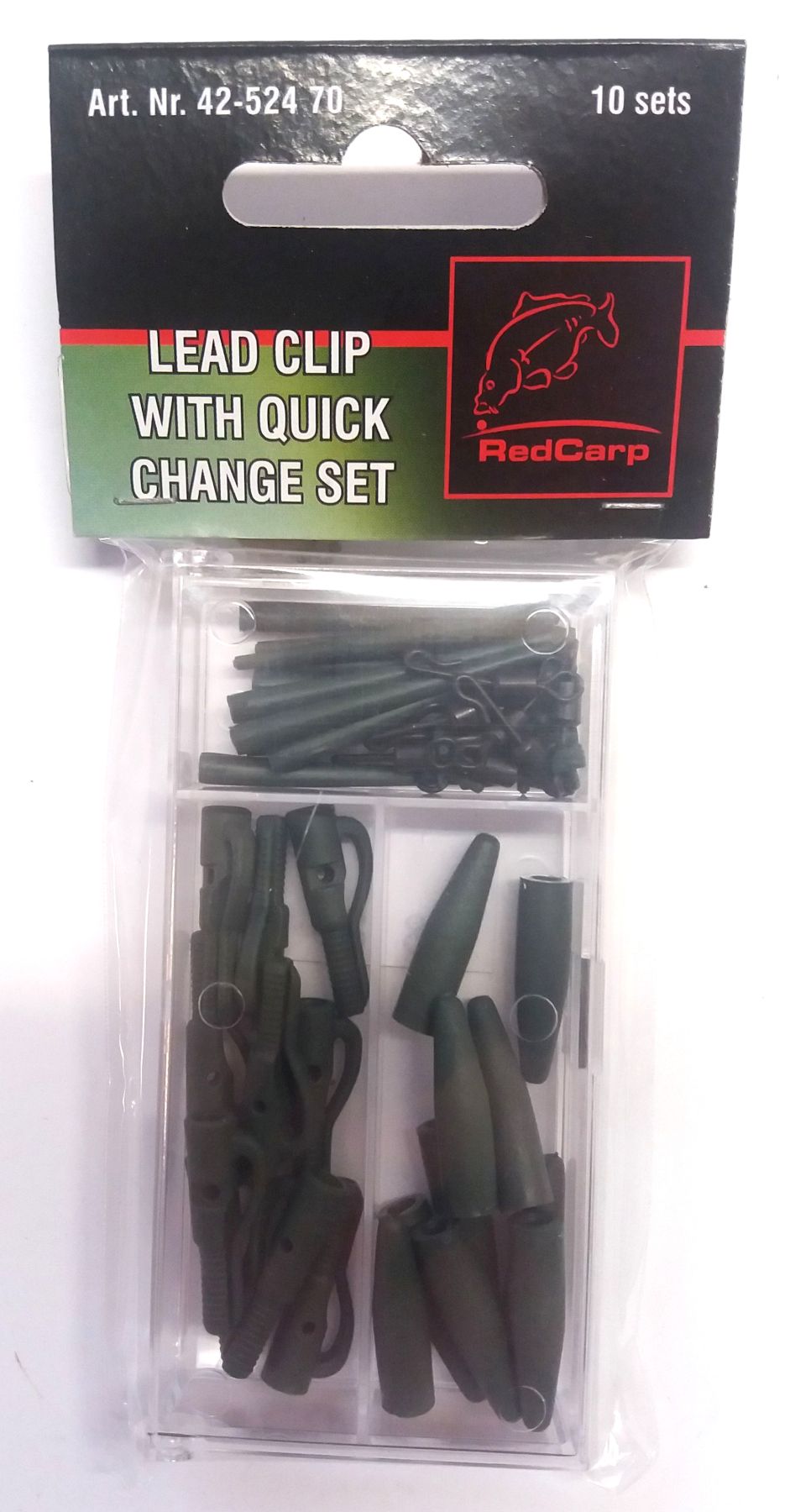 Behr Zestaw Karpiowy Lead Clip With Quick Change Set