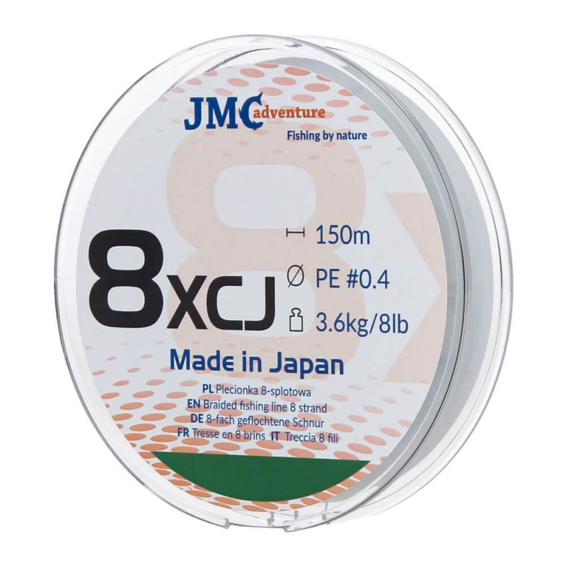 JMC Plecionka Japońska 8XCJ Green 150m #0.6