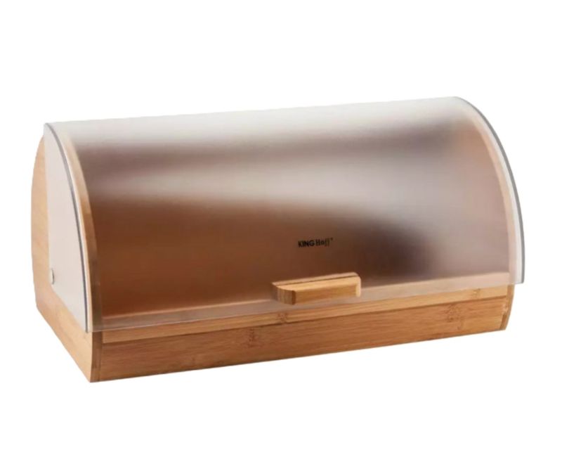Chlebak Kinghoff bambusowo-akrylowy pojemnik na pieczywo KH-3216 1szt