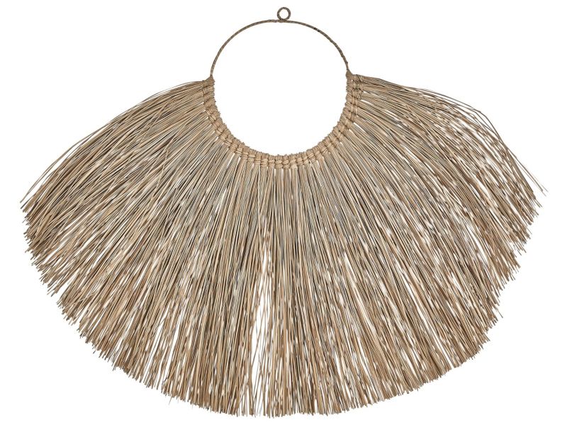 Dekoracja ścienna Hatinh Trawa morska 70 cm Naturalny 1 szt.