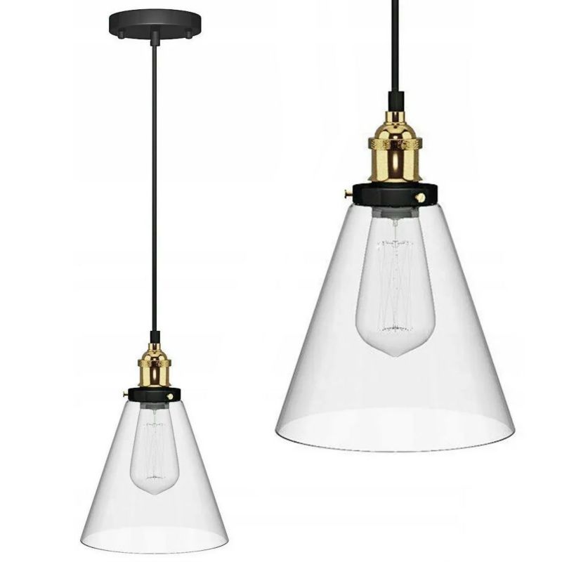 Lampa Sufitowa Wisząca Toolight App042-1Cp Verto A Transparentny