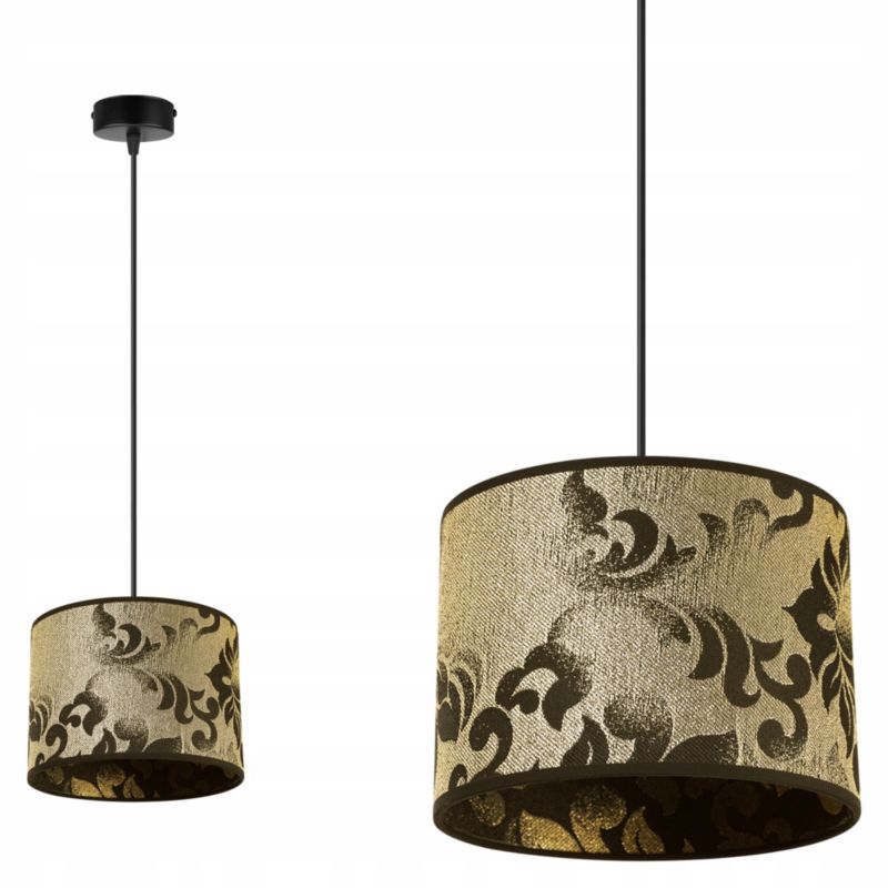 Lampa sufitowa wisząca Light Home LH Werona 1x E27 60W ciemny złoty 1szt.