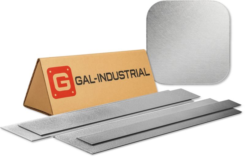 Płaskownik Aluminiowy SATYNOWANY GAL-INDUSTRIAL 45x3mm 200cm Aluminium EN6060 PA38 + Cięcie na wymiar 1 szt.