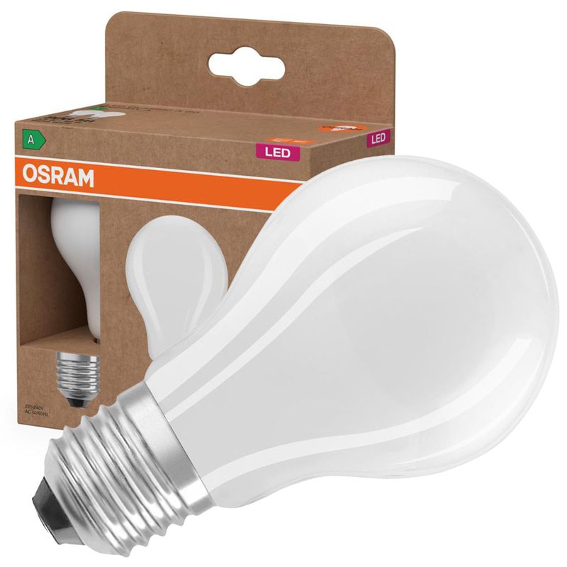Żarówka LED Osram A60 E27 3.8W 806lm 2700K 300st Filament 2 szt.