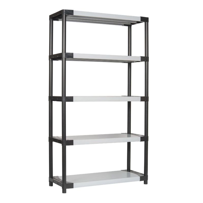 Regał plastikowy wciskany SMARTPLAST Bayersystem 900 185x90x40 70kg 1 szt.