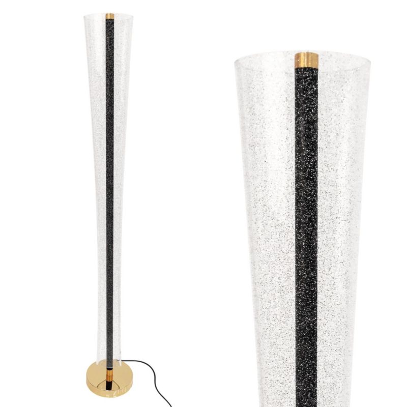 Lampa Wisząca Toolight Lhj073-F Czarny, Złoty