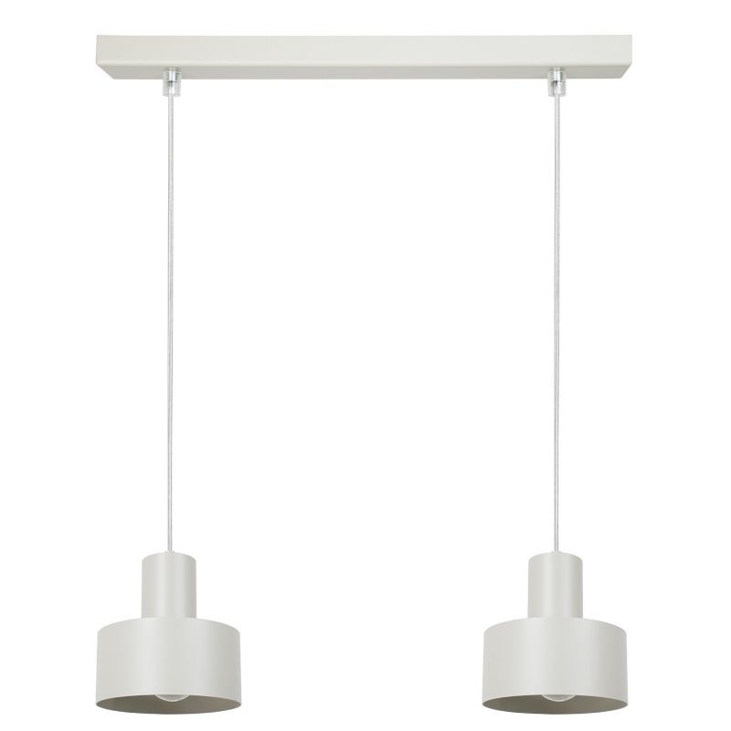 Lampa wisząca Sigma RIF jasno-szara 2xE27x15W wym:70x42x15cm IP20 -1 szt.