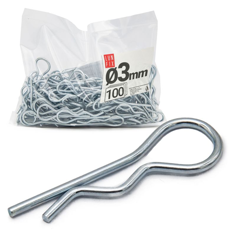 Klamra do wieszaka noniusza Lun Fix 100szt.