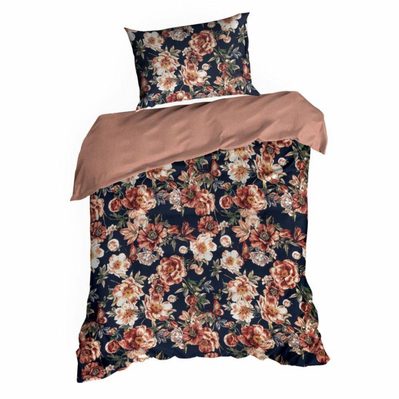 Pościel Spring/79 Eurofirany 140 x 200 cm bawełna satyna różowy 1 kpl.