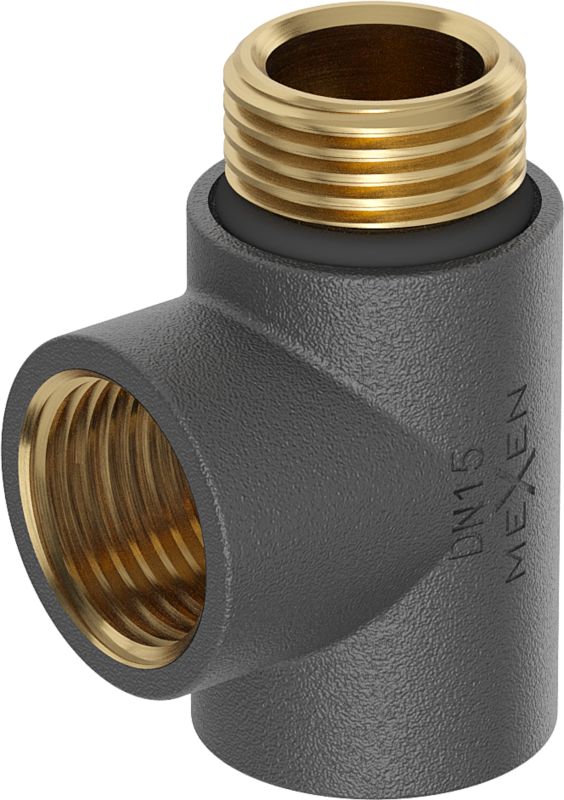 Trójnik do grzałki elektrycznej Mexen W906 antracyt 1szt.