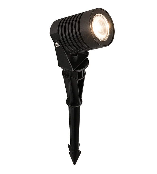 Lampa gruntowa wbijana Nowodvorski Lighting Spike czarna LED 5W 3000K 330lm IP54 wym: 32 x 10 x 5 cm aluminium - 1 szt.