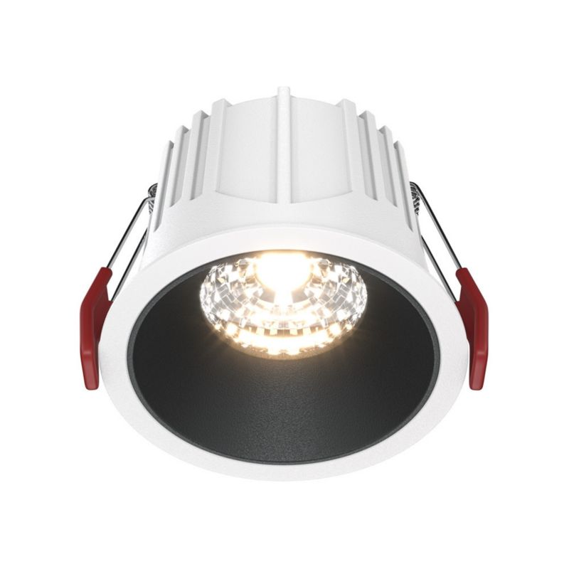 Plafon podtynkowy nowoczesny Maytoni Alfa Led biały LED 15W 3000K 1050lm IP20 wym: 6,3 x 8,5 x 8,5 cm aluminium - 1 szt.
