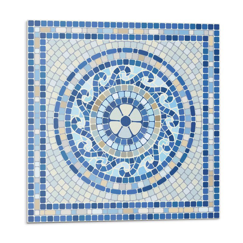 Kafelki samoprzylepne Wallfluent 50x50 cm Wzór mozaikowy inspirowany niebem 4 szt.