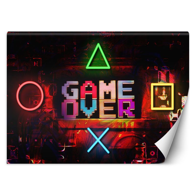 Fototapeta Feeby Napis Game Over dla gracza 150x105 1 szt