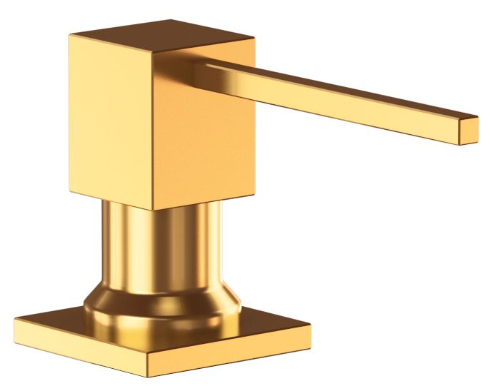 Dozownik Złoty Kwadratowy Granitan Do Zlewozmywaka Granitowego 1 szt