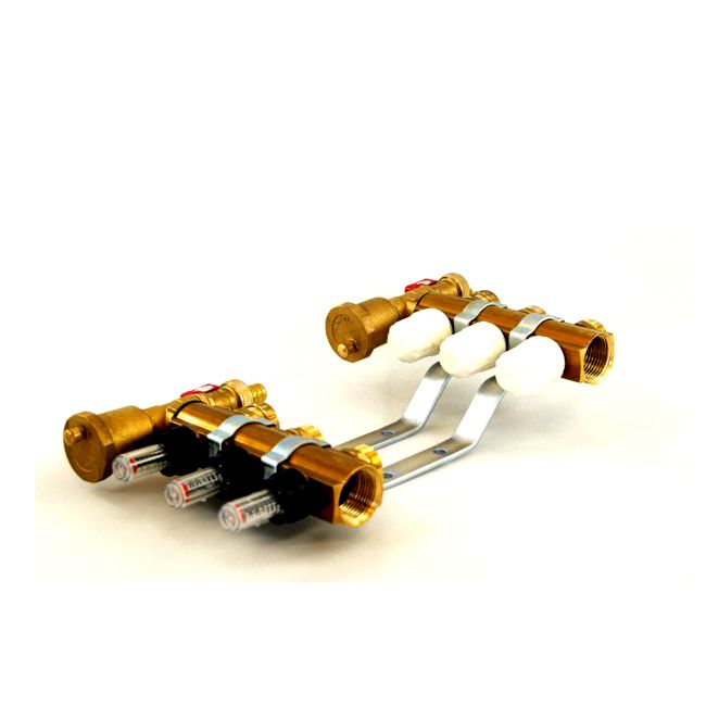 Zespół kolektorów z przepływem 3 moduł