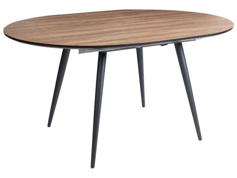 Stół do jadalni rozkładany Seniac Brązowy 110/150 cm 112 cm 1 szt.