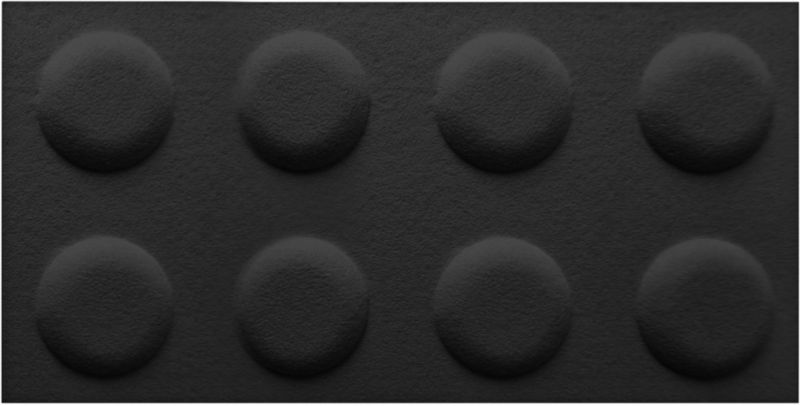 Panel dekoracyjny Decosa 60 x 30 cm filcowy klocek grafitowy