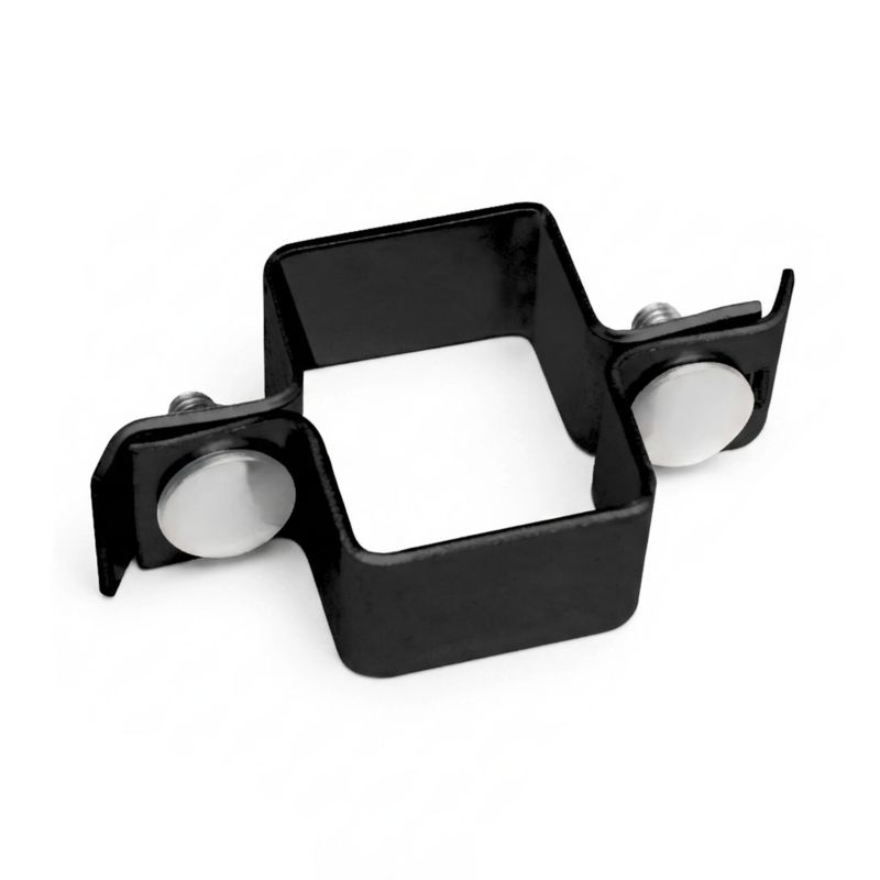 Obejma pośrednia do slupka 6 x 4 cm Polargos czarna