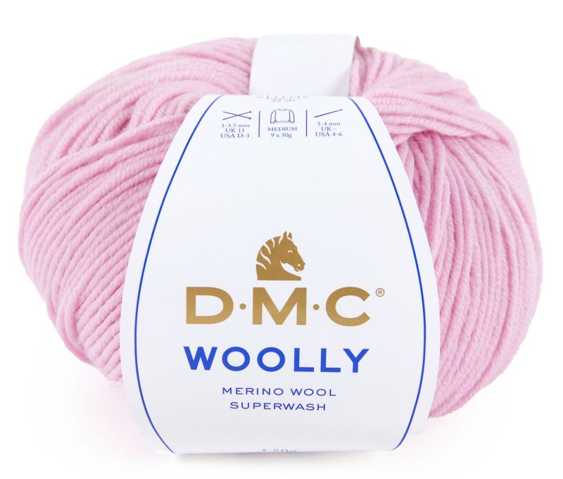 Włóczka DMC Woolly 100% wełna merino kol. 42 róż