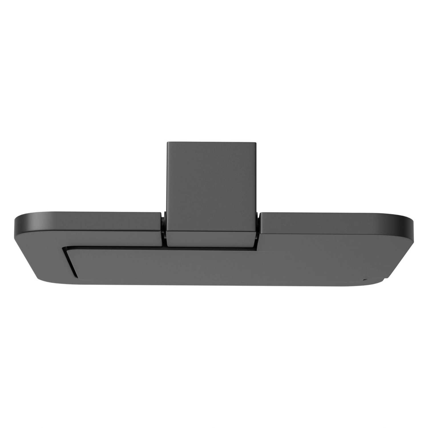 AGAS Uchwyt WC Oma-6 czarny z klapką 11,8x13,4