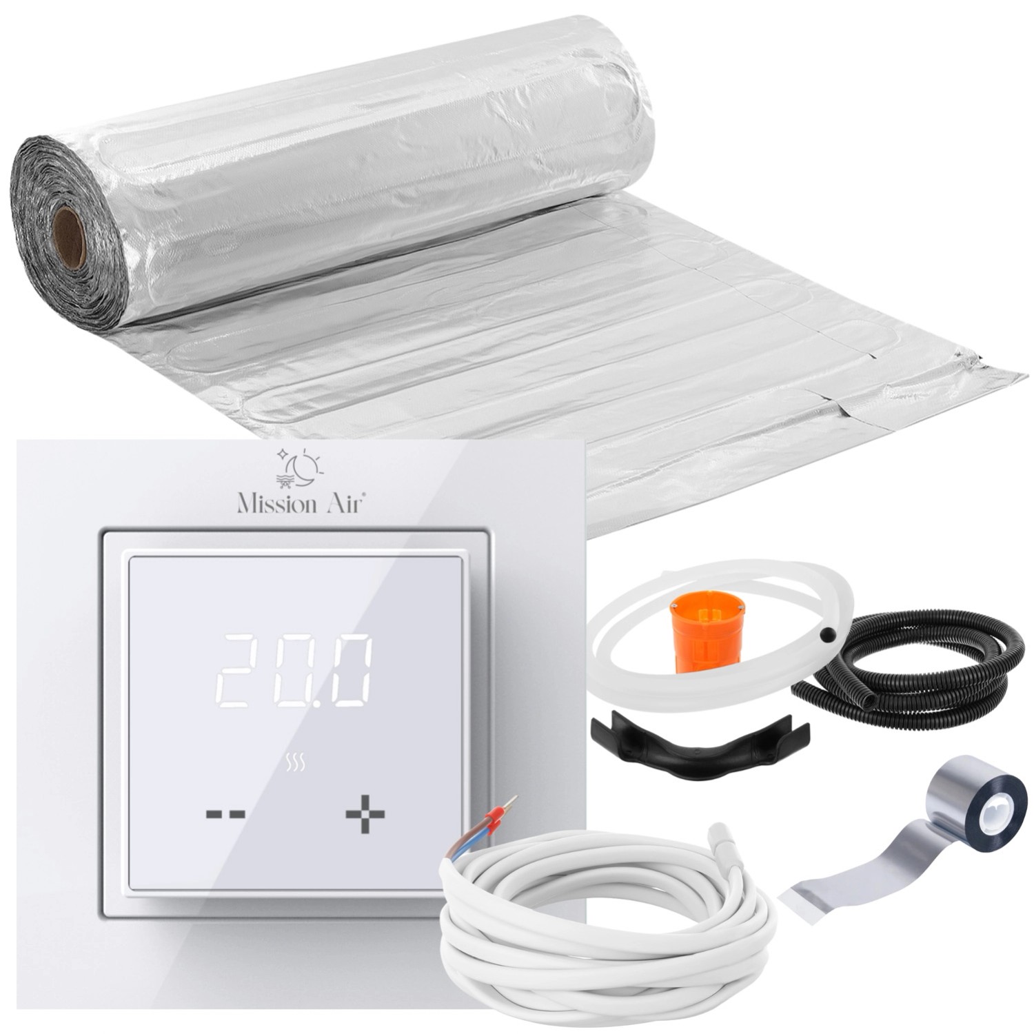 Mission Air Zestaw pod panele Mal 160 +Aries LCD 3,5m2