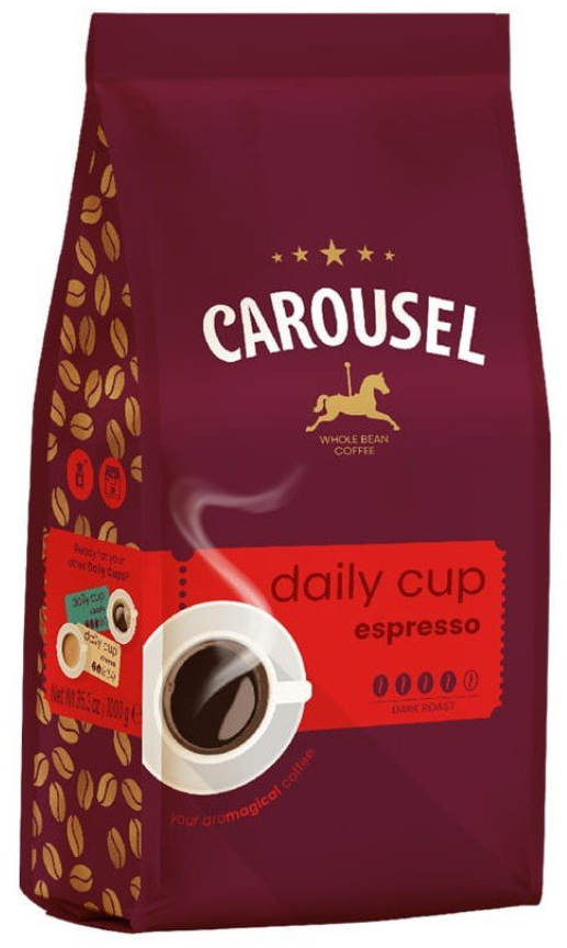 Kawa ziarnista Carousel Daily Cup Espresso, 1kg
