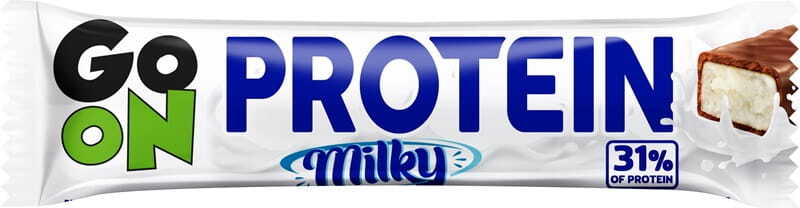 Baton proteinowy Sante Go On High Protein Milky, mleczny, 45g
