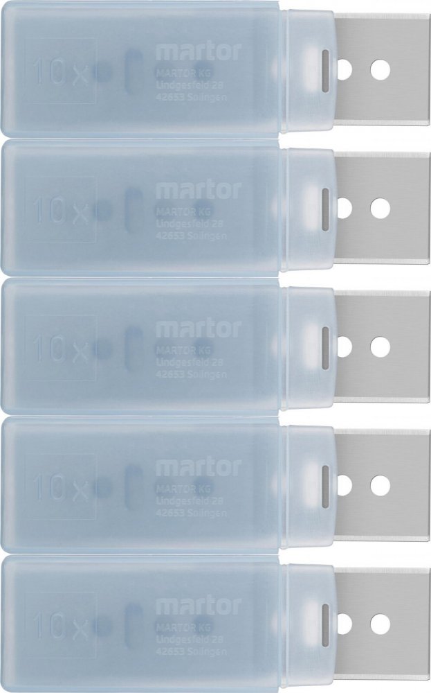 5x Ostrze do noża bezpiecznego Martor Secunorm 175, 10 sztuk