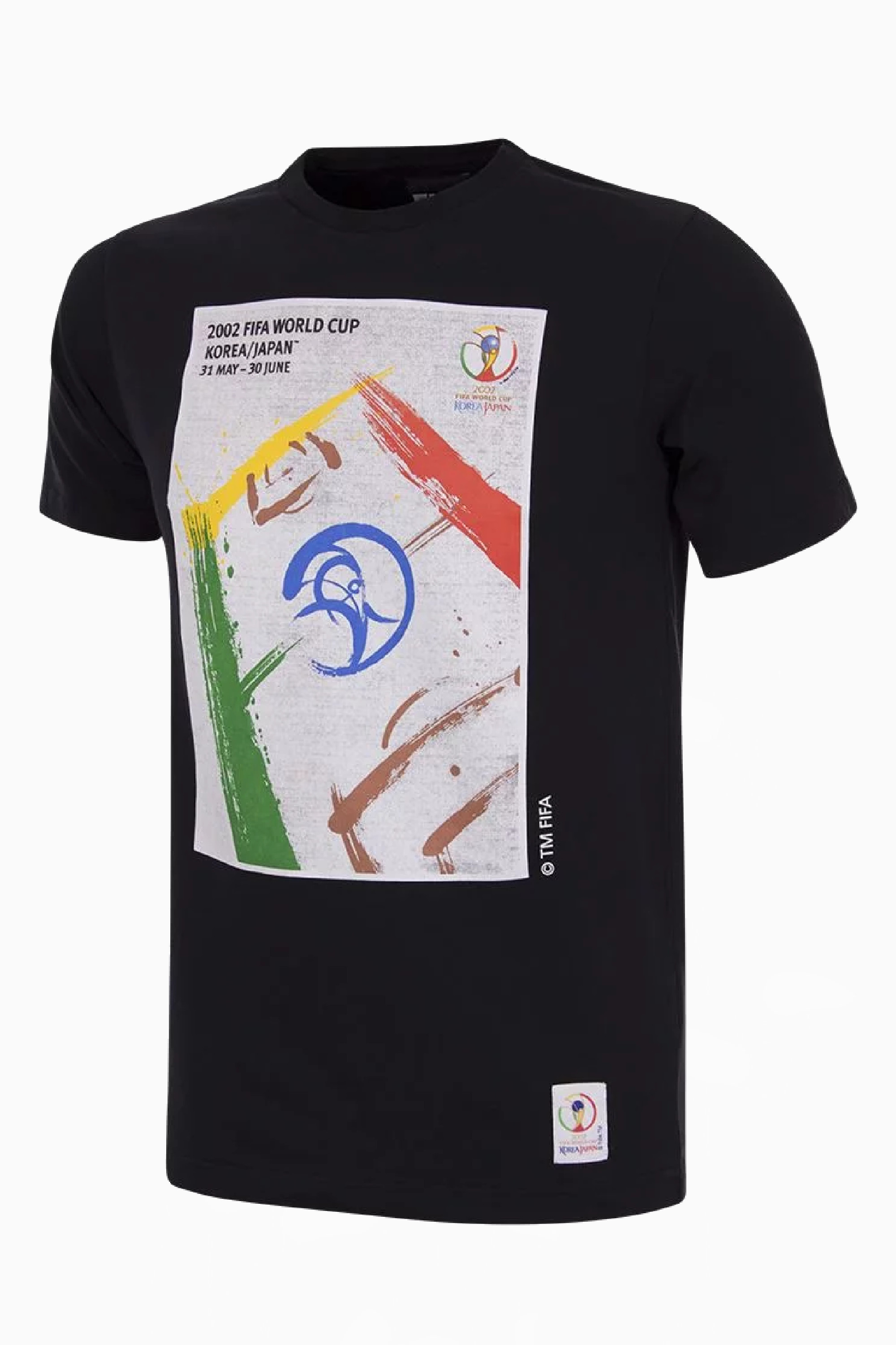 Koszulka Retro COPA South Korea/Japan 2002 World Cup - Czarny