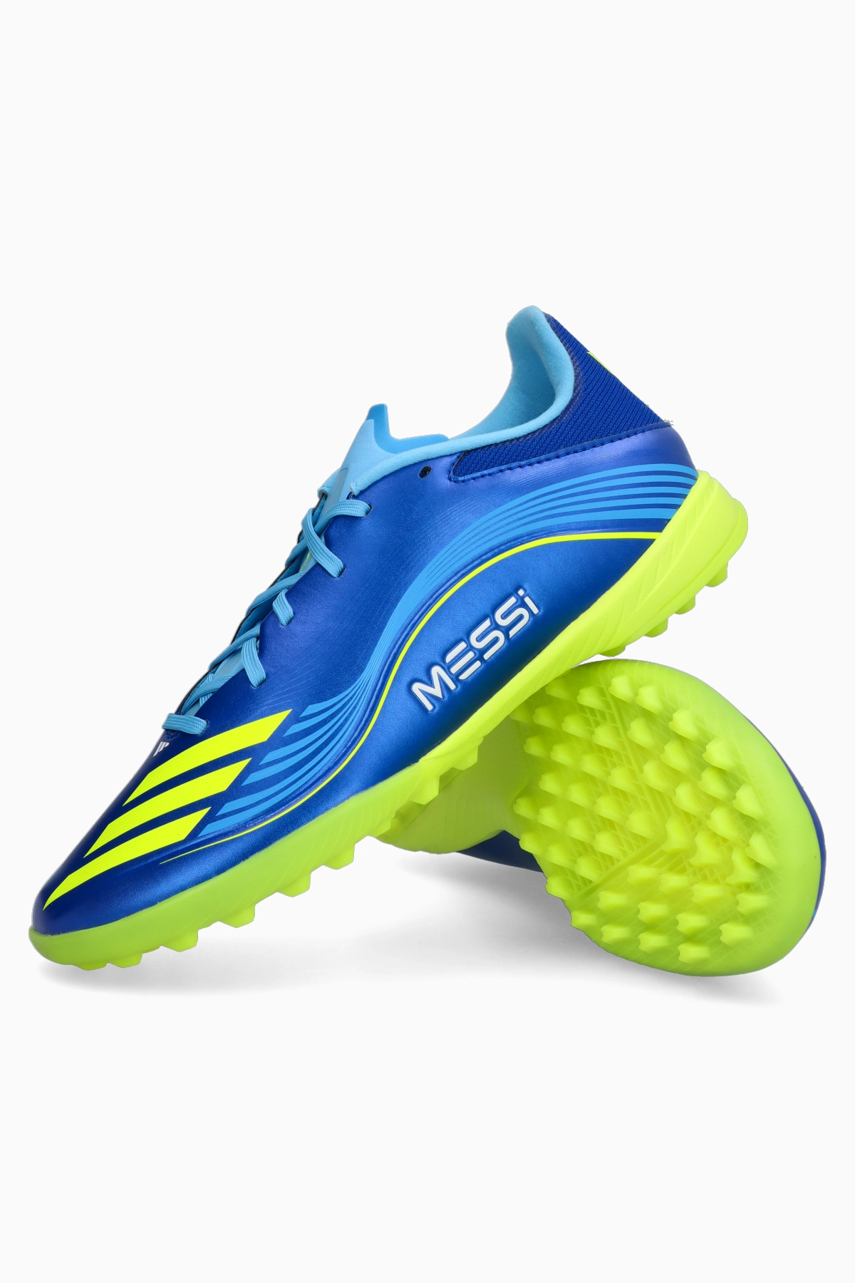 Turfy adidas F50 League Messi TF - Niebieski