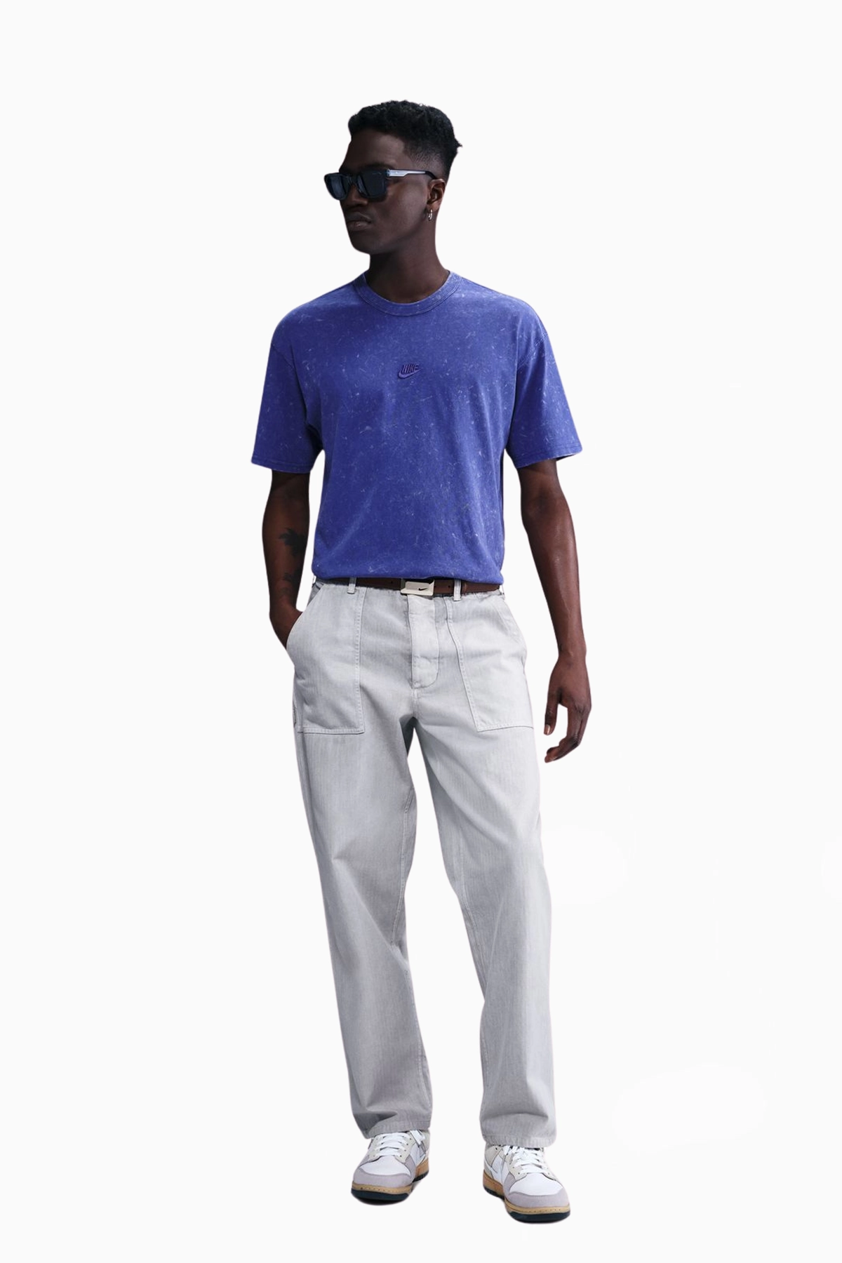 Koszulka Nike Sportswear Premium Essentials Max90 - Fioletowy