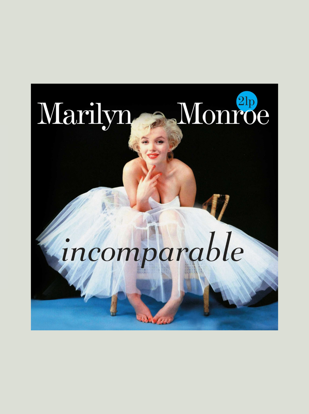 Płyta winylowa Marilyn Monroe - Incomparable (180g) (Limited Edition) (Transparent Blue Vinyl)