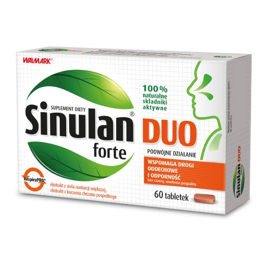 Sinulan duo forte, 60 tabletek