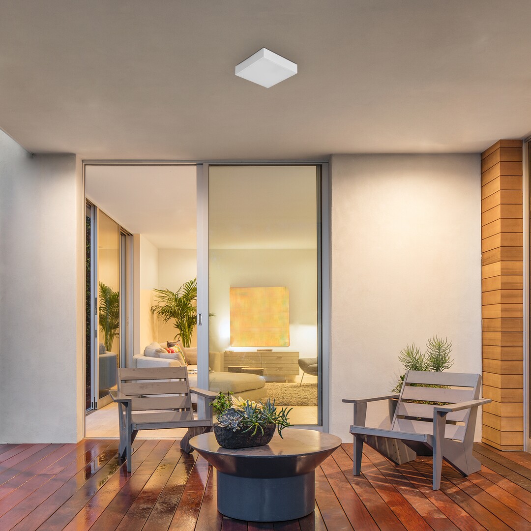 Rabalux Tartu plafon zewnętrzny 1x18W LED biały mat 7895 - Wysyłka w 24h