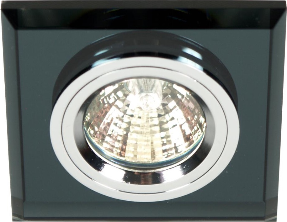 Candellux lampa do zabudowy 1x50W czarny 2231627