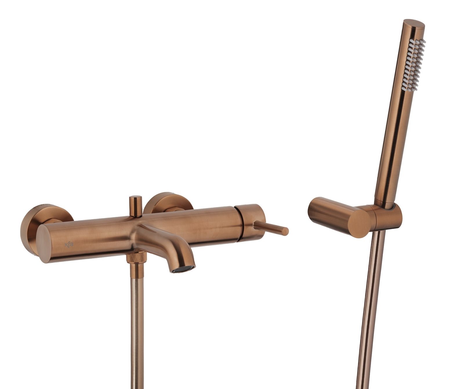 KFA Armatura Moza bateria wannowo-prysznicowa ścienna miedź szczotkowana 5034-520-34
