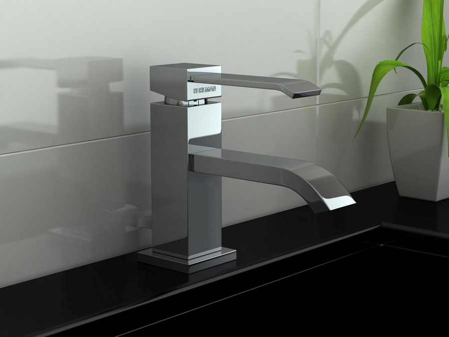 Kohlman Axis bateria umywalkowa stojąca chrom QB100N