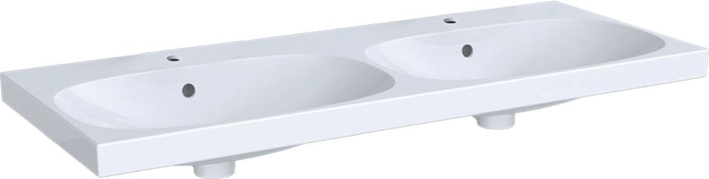 Geberit Acanto umywalka 120x48cm meblowa prostokątna KeraTect biała 500.627.01.8
