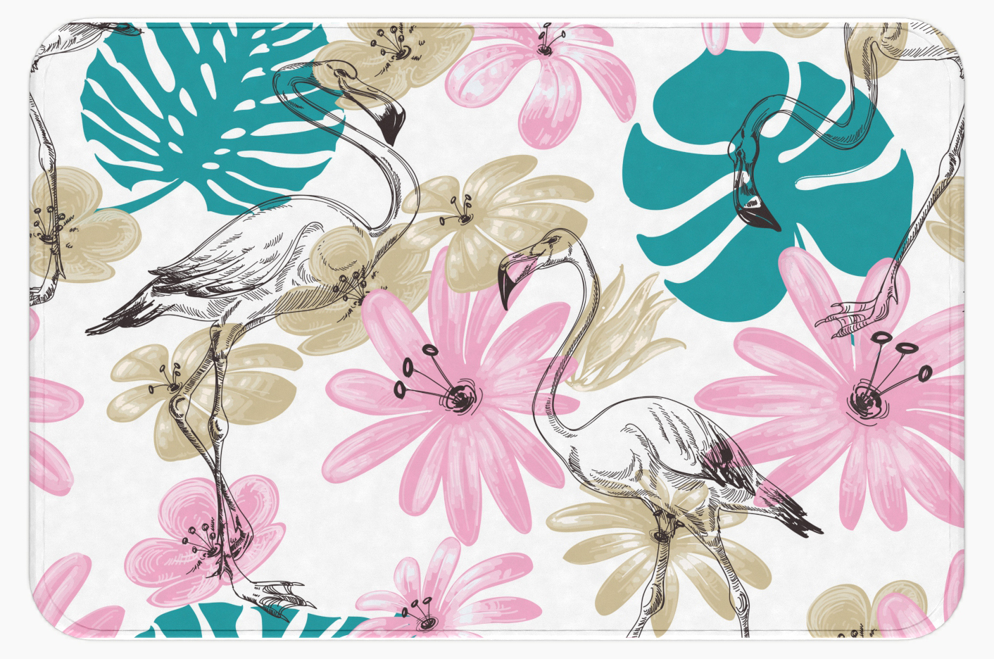 Hyggli dywanik łazienkowy 60x40 cm Summer 70-049