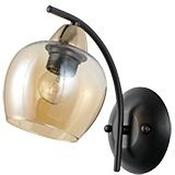 Candellux Merra kinkiet 1x40 W czarny 21-35301