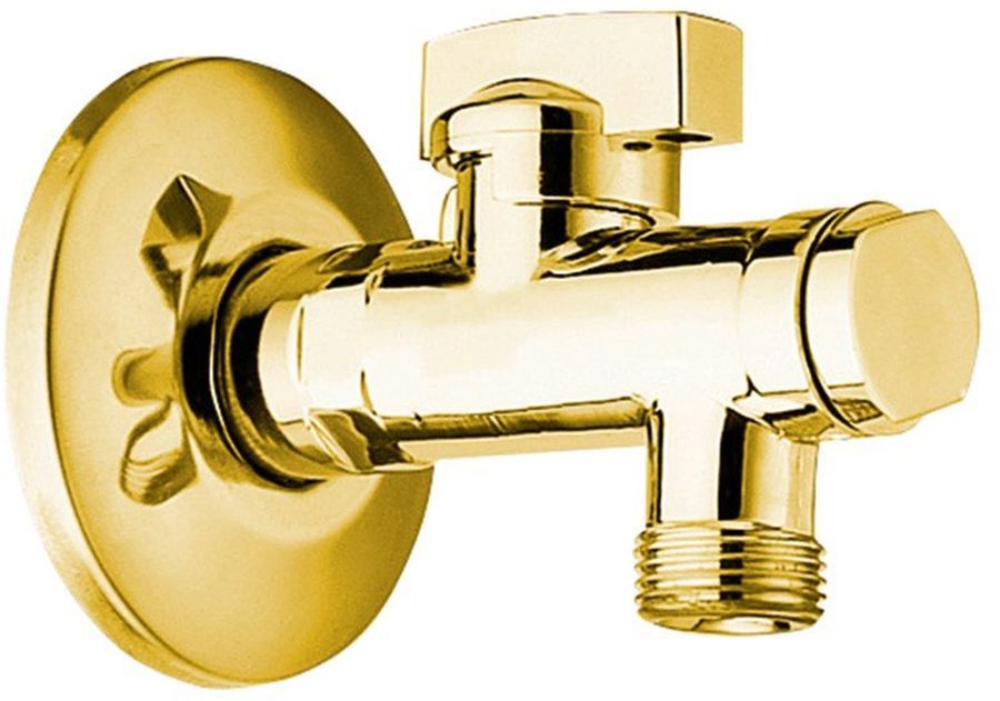 Sapho Antea zawór kątowy 1/2'x 3/8' złoty 2020ZL - Wysyłka w 24h