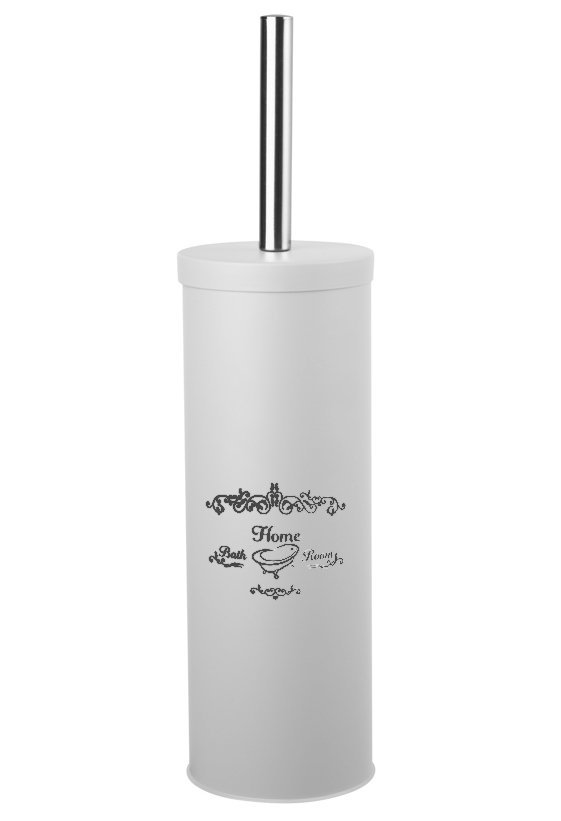 Aqualine Nicea szczotka toaletowa stojąca biała 7506