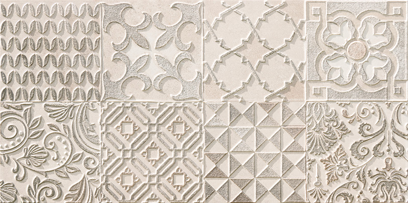 Tubądzin Sfumato dekor ścienny 59,8x29,8 cm szara