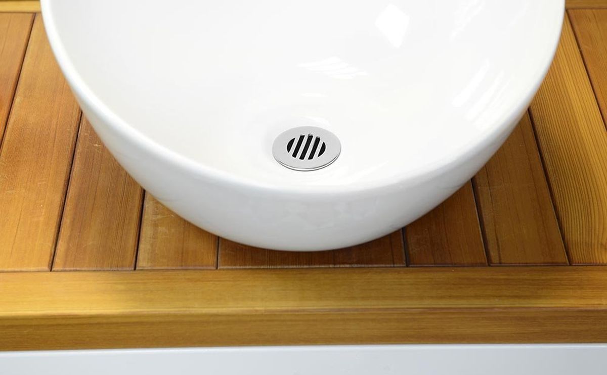 Sapho korek umywalkowy okrągły bez przelewu G 1 1/4 chrom CV2009