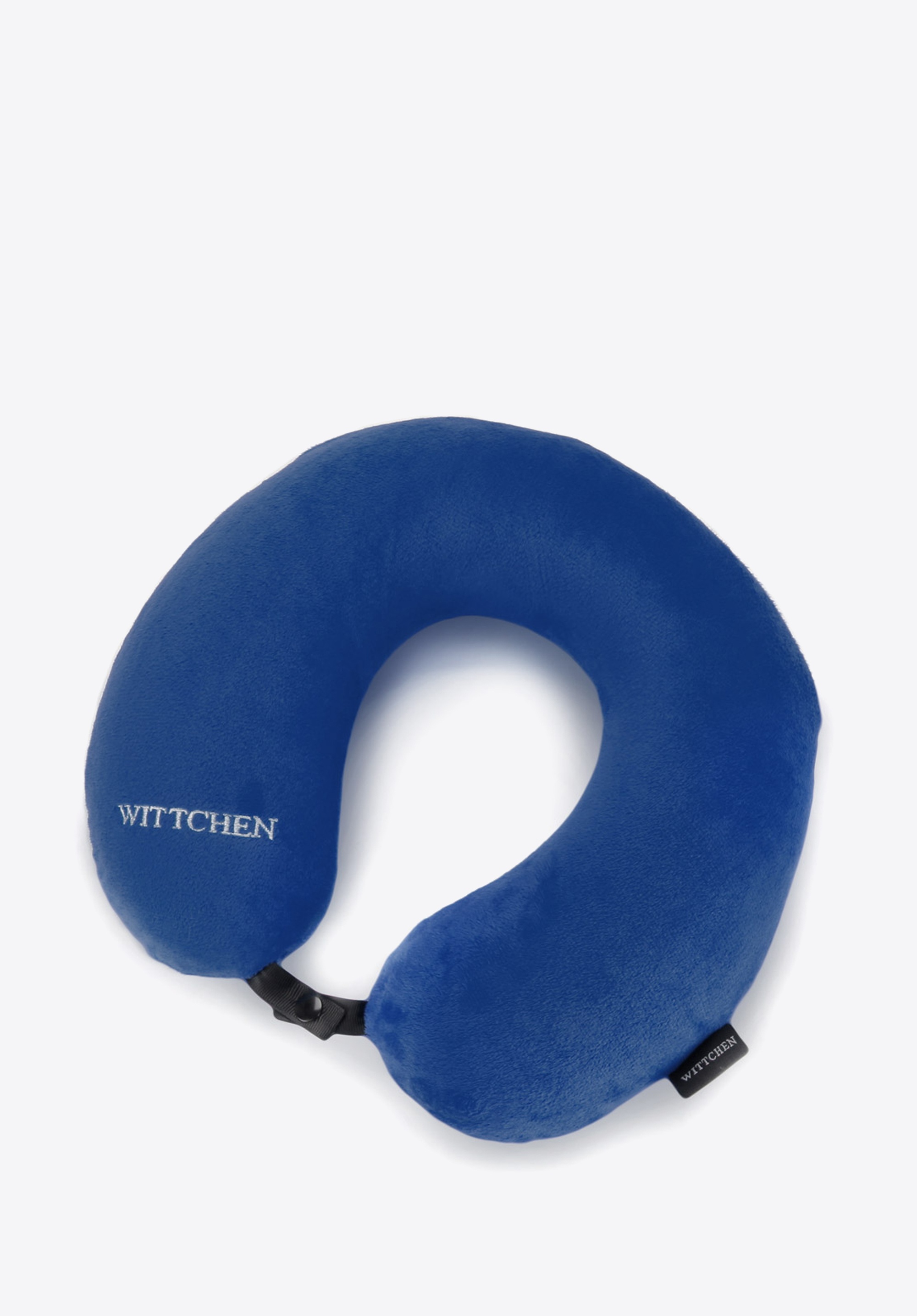 Poduszka podróżna rogal prosta granatowa