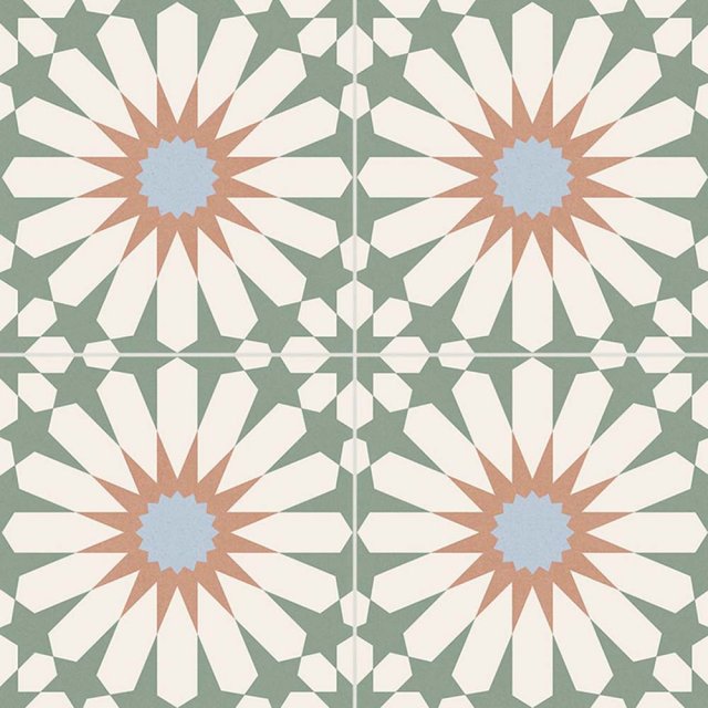 Gres szkliwiony hiszpański Gayafores SOLEIL MINT mat 33,15x33,15 gat.