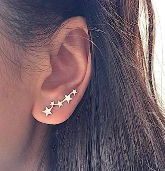 Kolczyki gwiazdki 048