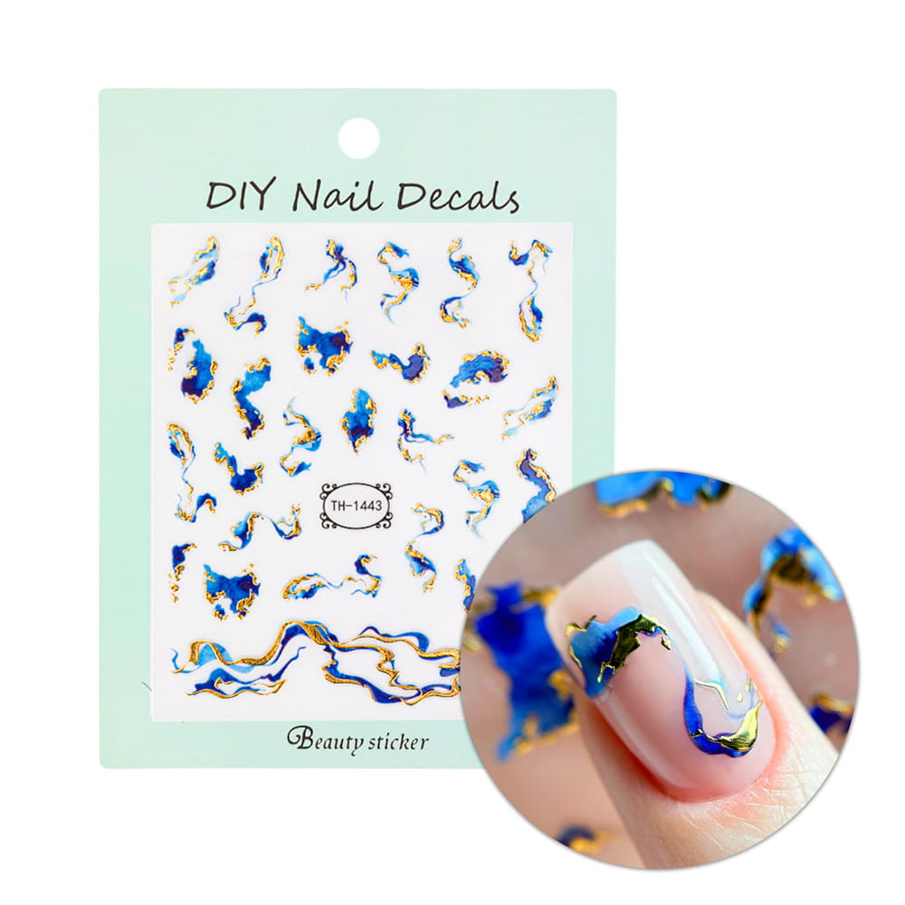 Naklejki do paznokci samoprzylepne TH-1443